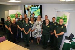 • Chief Executive of Macmillan Cancer Support Lynda Thomas meets Macmillan Innovation Excellence finalist project team